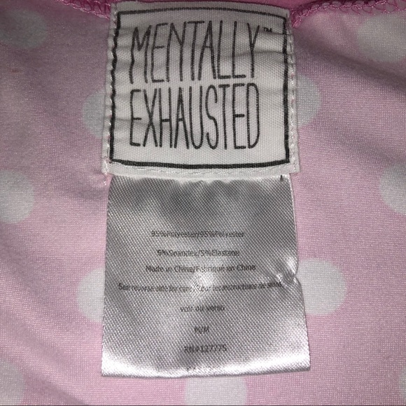 Mentally Exhausted Pajamas Top & Capris Se… - Picture 12 of 12